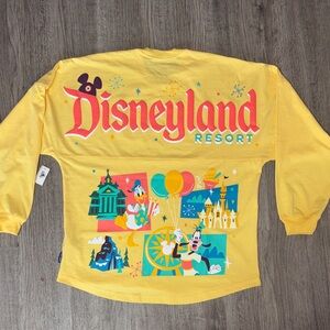 Disney Oversized Yellow Shirt  Logo